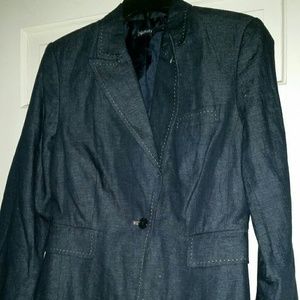 Relativity Blue Light-weight Denim Jacket NWT Sz 8